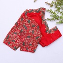 Red Creeper Bridal Blouse