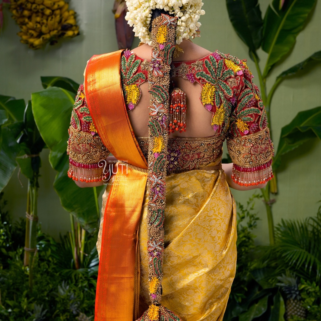 3D Valaimaram Jadaipattai Stitching