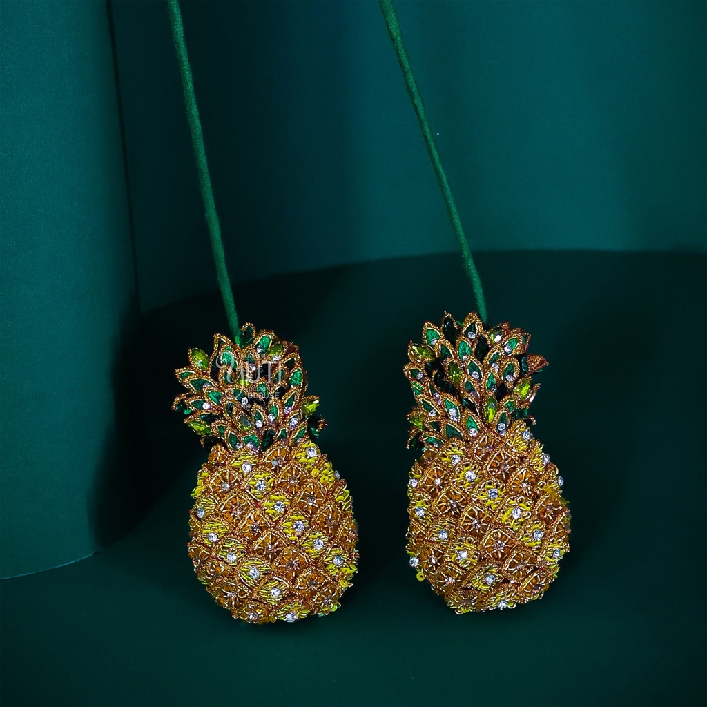 3d Pineapple tassel Stitching