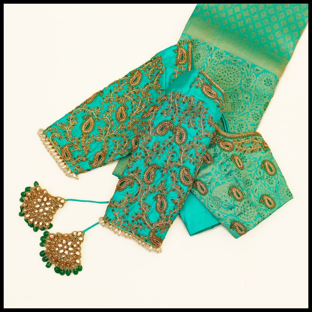 Blue Mango Motifs Design Stitching
