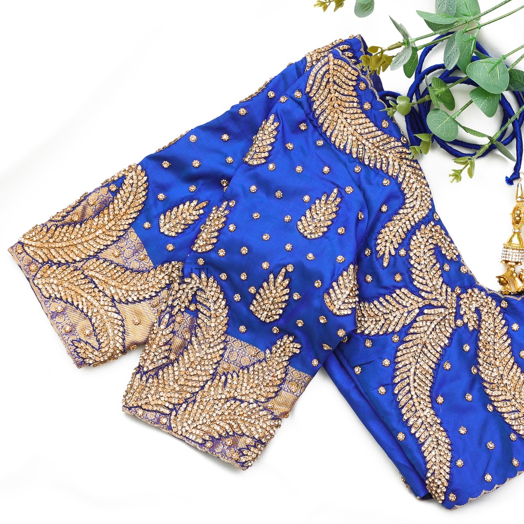 Blue Zircon design Stitching