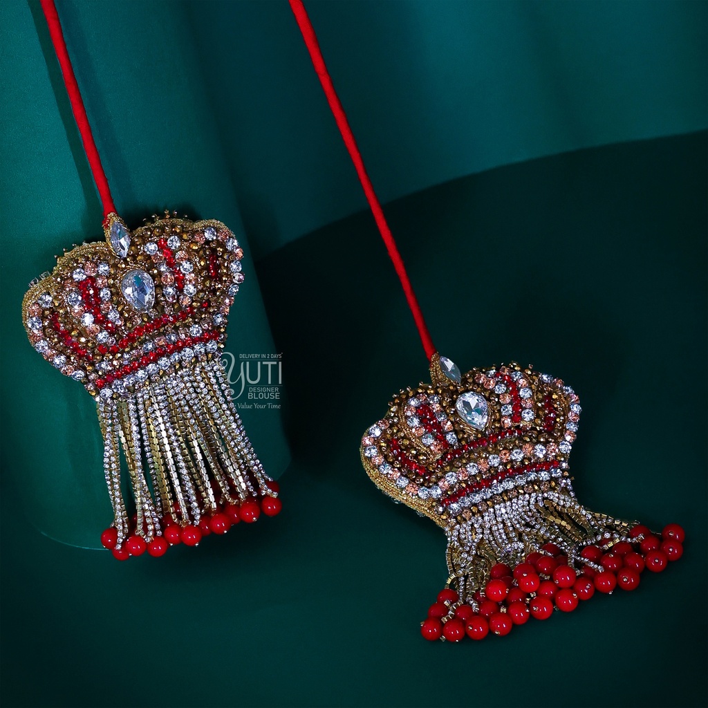 Crown Tassel Stitching