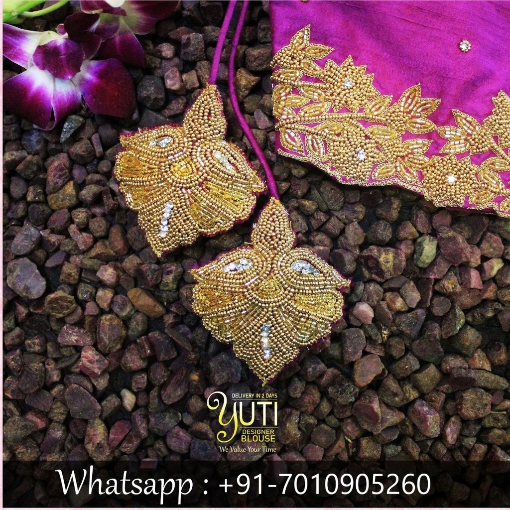 Flower tassle Stitching