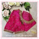 Pink kundan  design