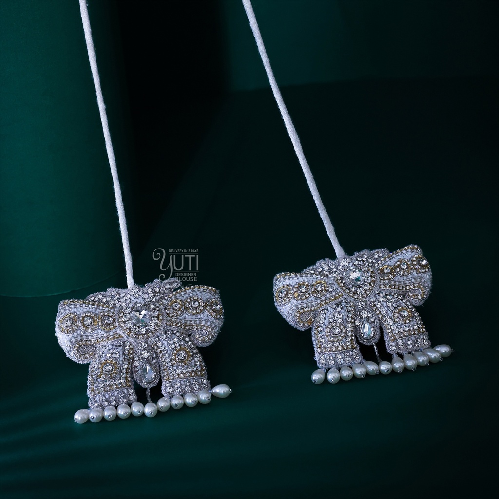 Bow tassel Stitching