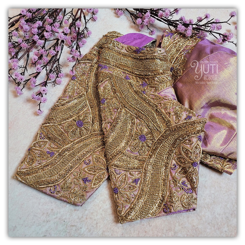 Floral abstract design Stitching