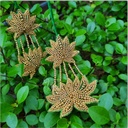 Two Layer Lotus Tassel Stitching