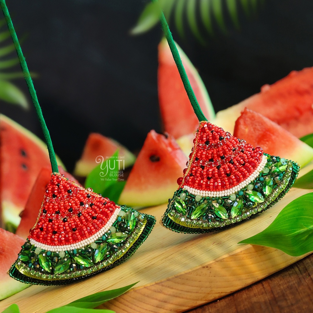 Watermelon work Tassel Stitching
