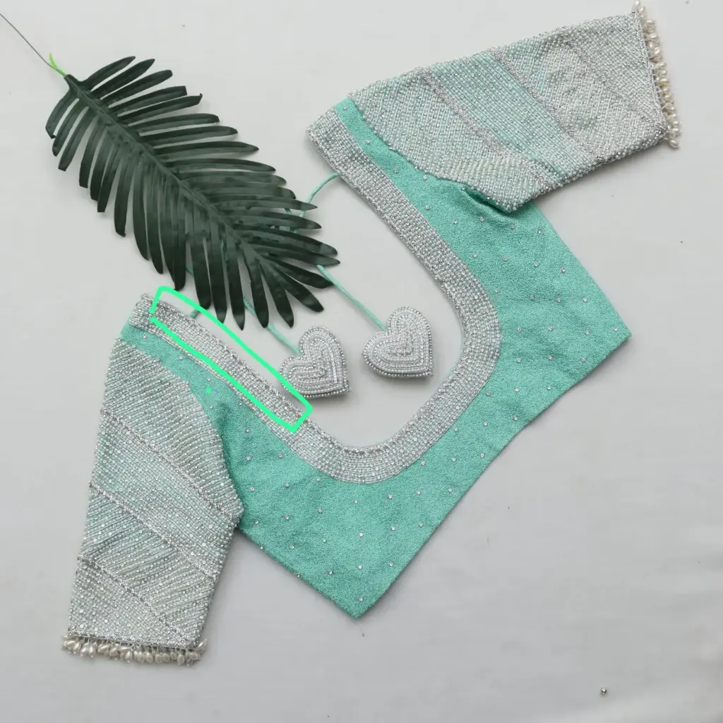 BLOUSE EMBROIDERY STITCHING