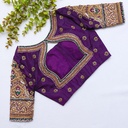 Purple Bridal Blouse