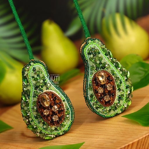 Avacado Tassel Stitching