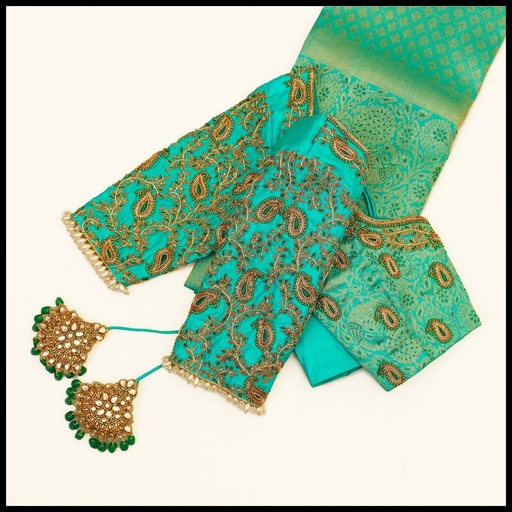 Blue Mango Motifs Design Stitching