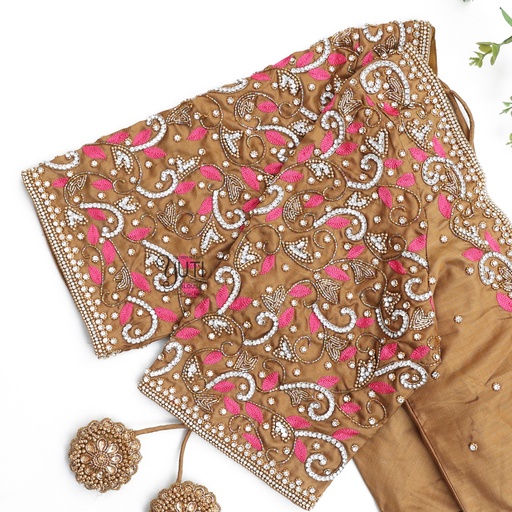 Brown creeper design Stitching