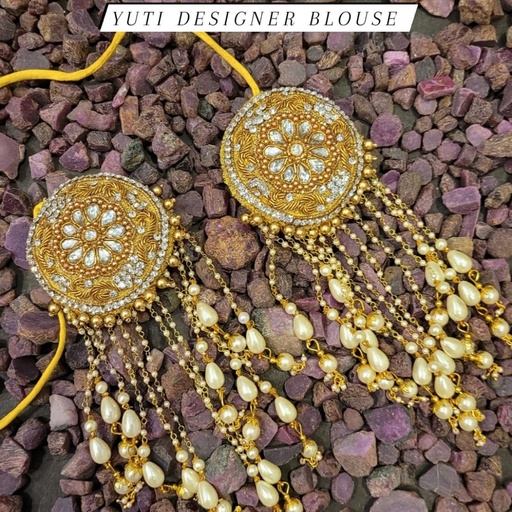 Chackra tassel with hangings Stitching