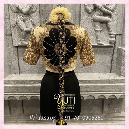 Coin jadaipattai Stitching