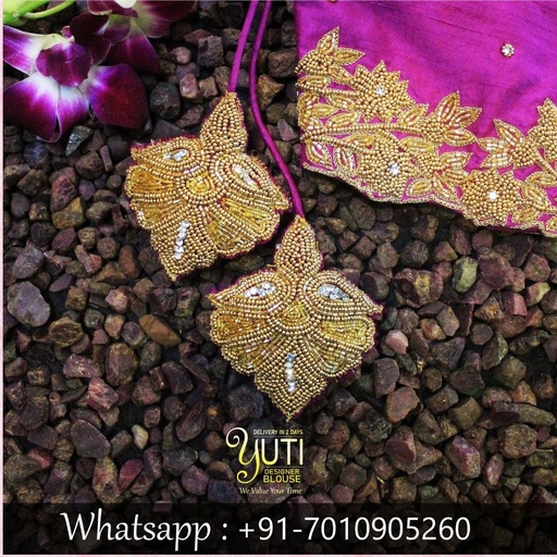 Flower tassle Stitching