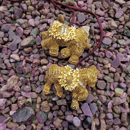 Elephant,Horse tassel Stitching