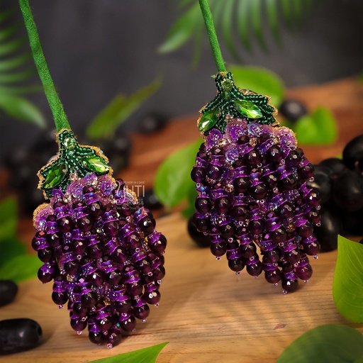 Grapes Tassel Stitching