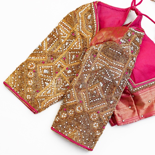 Navratinaa zardosi bridal blouse Stitching