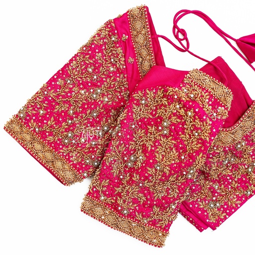 Pink creeper Design Stitching