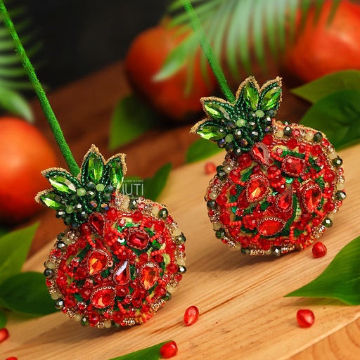 Pomegranate Tassel Stitching