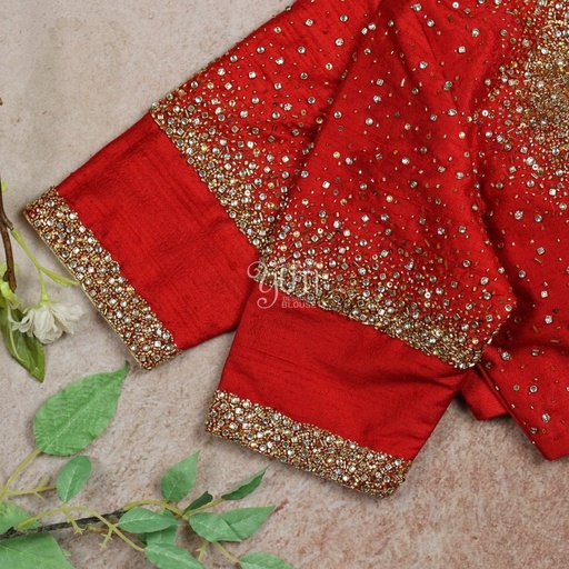 Red Star dust Design Stitching