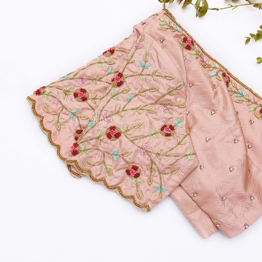 Rose Fog embroidery bridal blouse Stitching