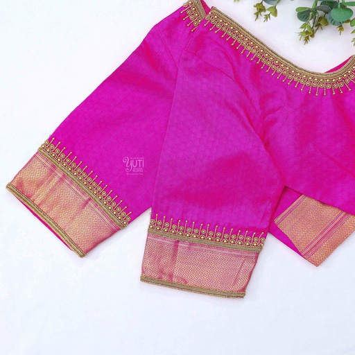 Stunning pink blouse Stitching