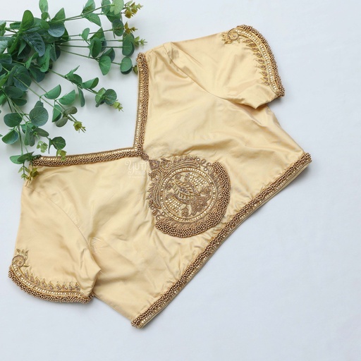 The perfect satin linen bridal blouse for the classic bride Stitching